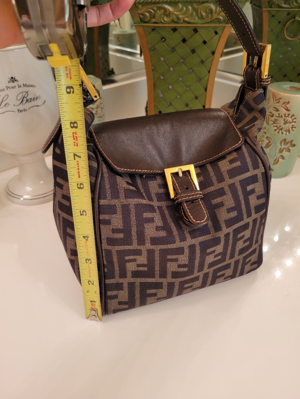 Fendi Zucca Handbag - Picture 7 of 16